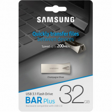 USB Накопитель Samsung Flash Drive Bar Plus 32GB Silver