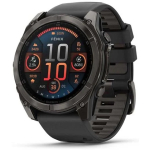 Garmin Fenix 8 AMOLED Sapphire 47mm Dark Grey / Black Silicone Band (010-02904-21 | 010-02904-29)