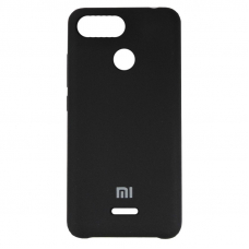 Чехол-накладка Xiaomi Redmi 6 Silicone Cover Black