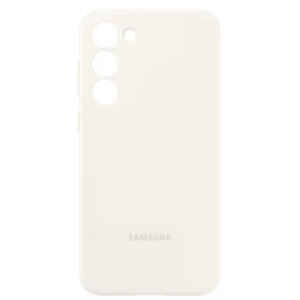 Чехол Samsung S23 Plus Silicone Case Beige (Оригинал) Beige (Бежевый)