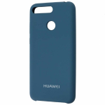 Купить Чехол-накладка  Huawei Y9 (2018) Silicone Cover Midnight Чехол-накладка  Huawei Y9 (2018) Silicone Cover Midnight