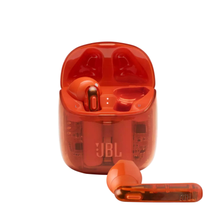 JBL Tune 225 TWS Ghost Edition Red