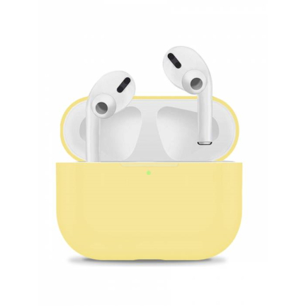 Чехол AirPods Pro Silicone Case Yellow Yellow (Желтый)