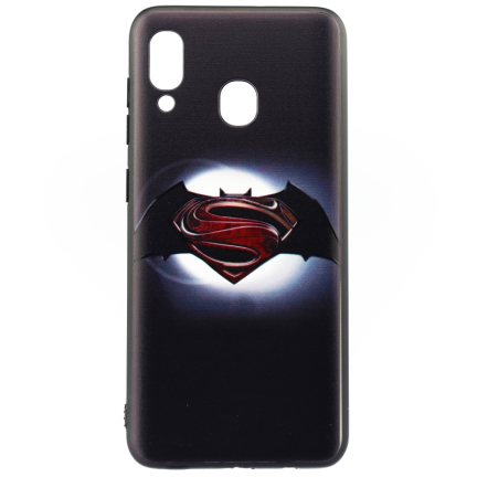 Чехол Xiaomi Redmi Note 8 Силикон Batman Red (Красный)