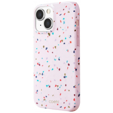 Чехол iPhone 13 Uniq Coehl Terrazzo Pink