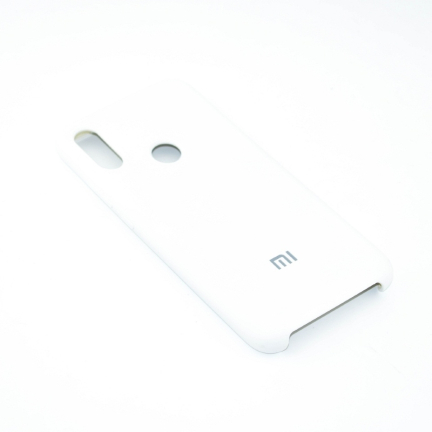 Чехол Xiaomi Redmi 7 Silicone Cover White Red (Красный)