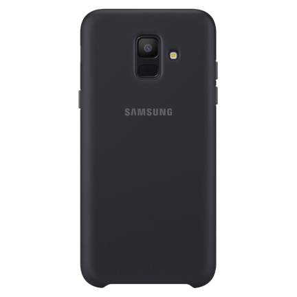 Чехол Galaxy A6 (2018) Layer Cover Black Black (Черный)