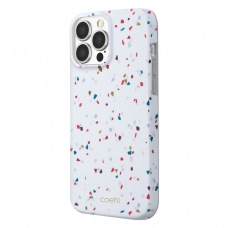 Чехол iPhone 13 Pro Max Uniq Coehl Terrazzo White