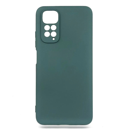 Чехол Xiaomi Redmi Note 11/11S Silicone Cover 360 Dark Green Red (Красный)