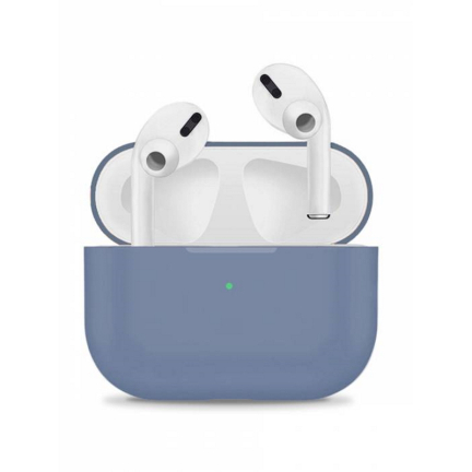 Чехол AirPods Pro Silicone Case Lavender Blue (Синий)