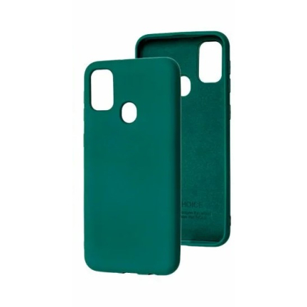 Чехол Galaxy M31s Silicone Plastic Mate Green Orange Green (Зелёный)